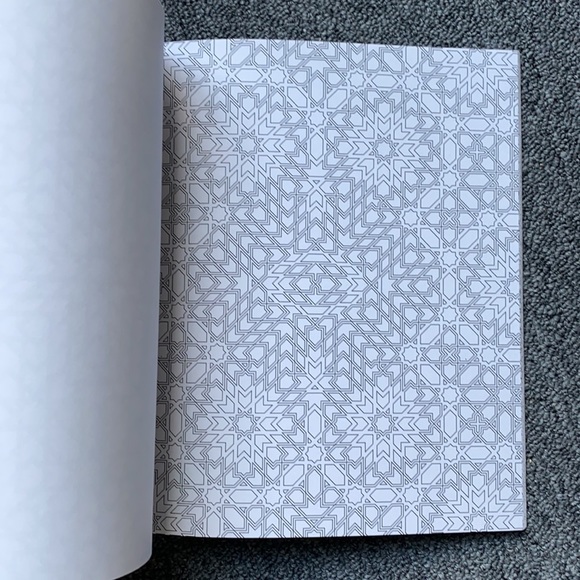 Stress Less Adult Coloring Book - Mosaic Patterns - Brand New - Picture 11 of 14